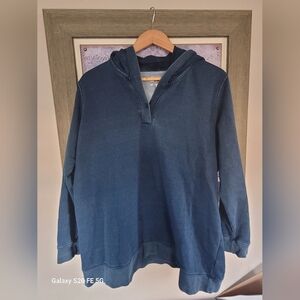 Land's End Blue Long Sleeve Pullover